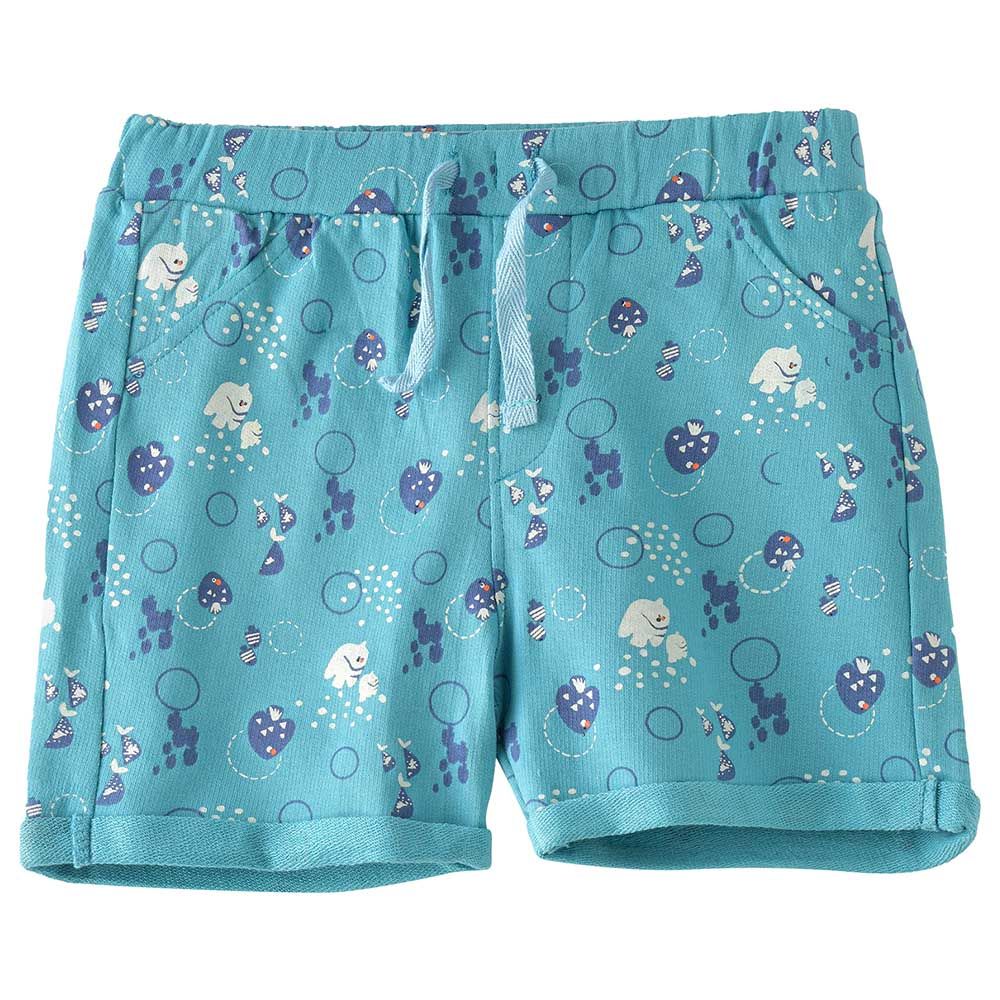 Jam - Summer Adventures Boys' Breathable Cotton Knit Shorts - Blue