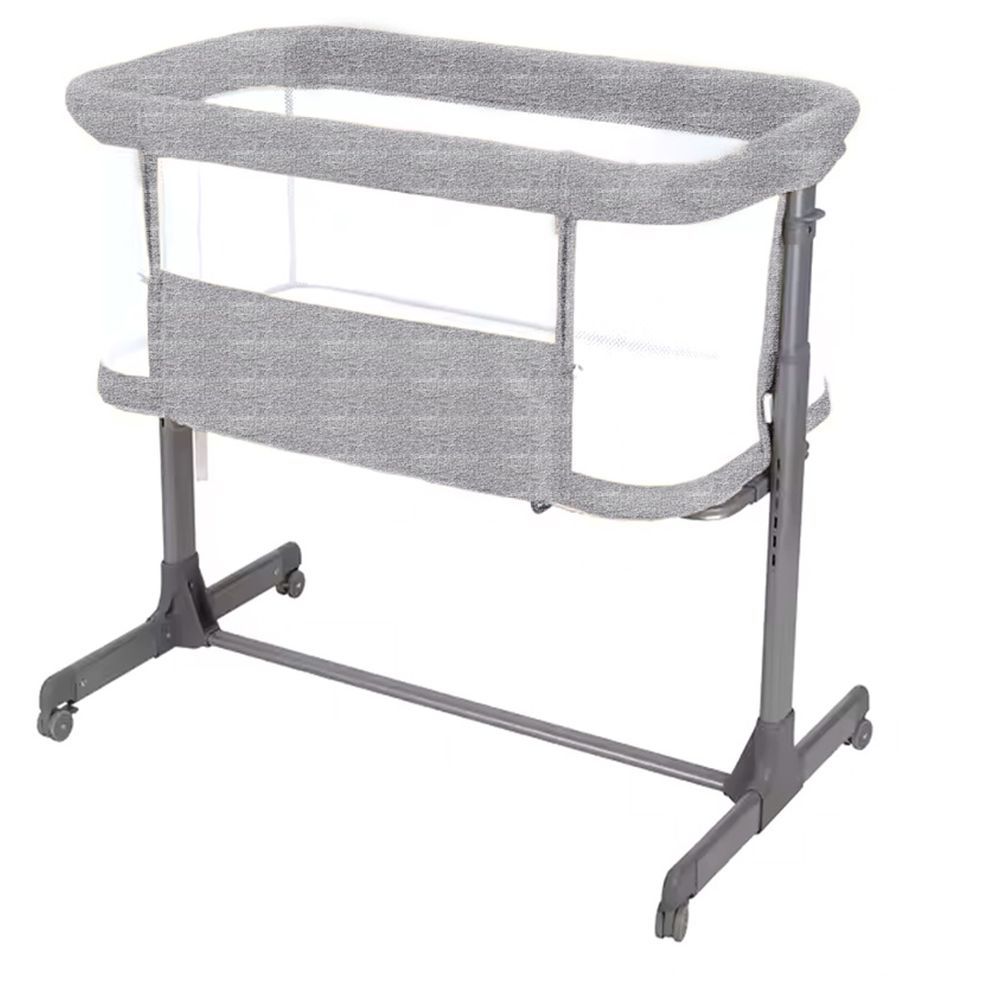 Bumble & Bird - Everyday Baby Bedside Bassinet - Grey