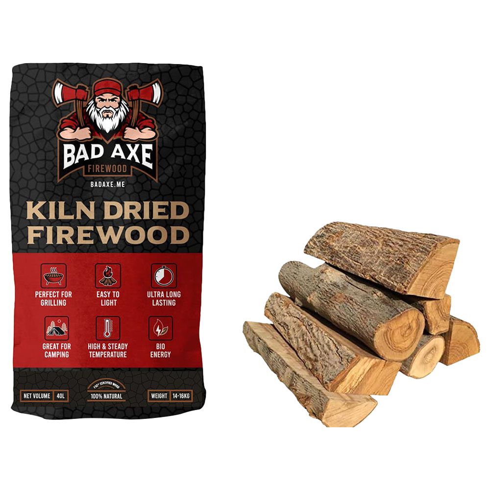 Bad Axe - Firewood Olive - 14 -16 kg - Brown