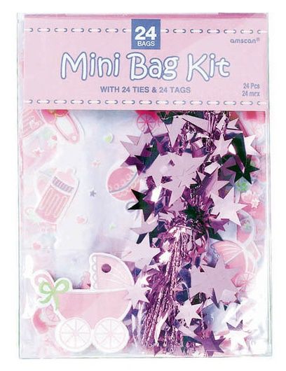 Pink Mini Cello Bags