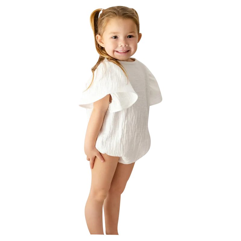 Maxims - Spencer Bubble Arm Onesie - Beige