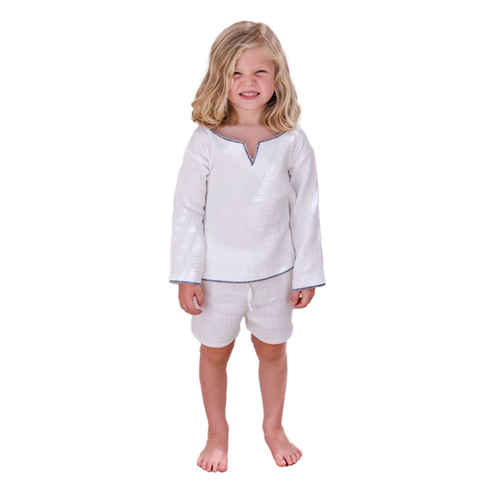 Maxims - 2pc-Set - Kids Alexander Matching Set - White