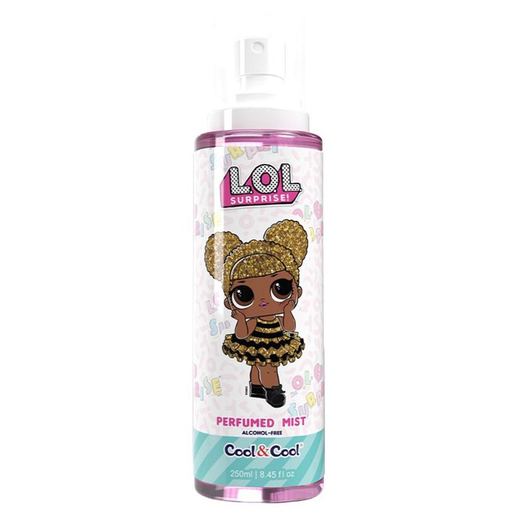 Cool & Cool - LOL Surprise Queen Bee Alcohol Free Kids Perfumed Mist - 250ml