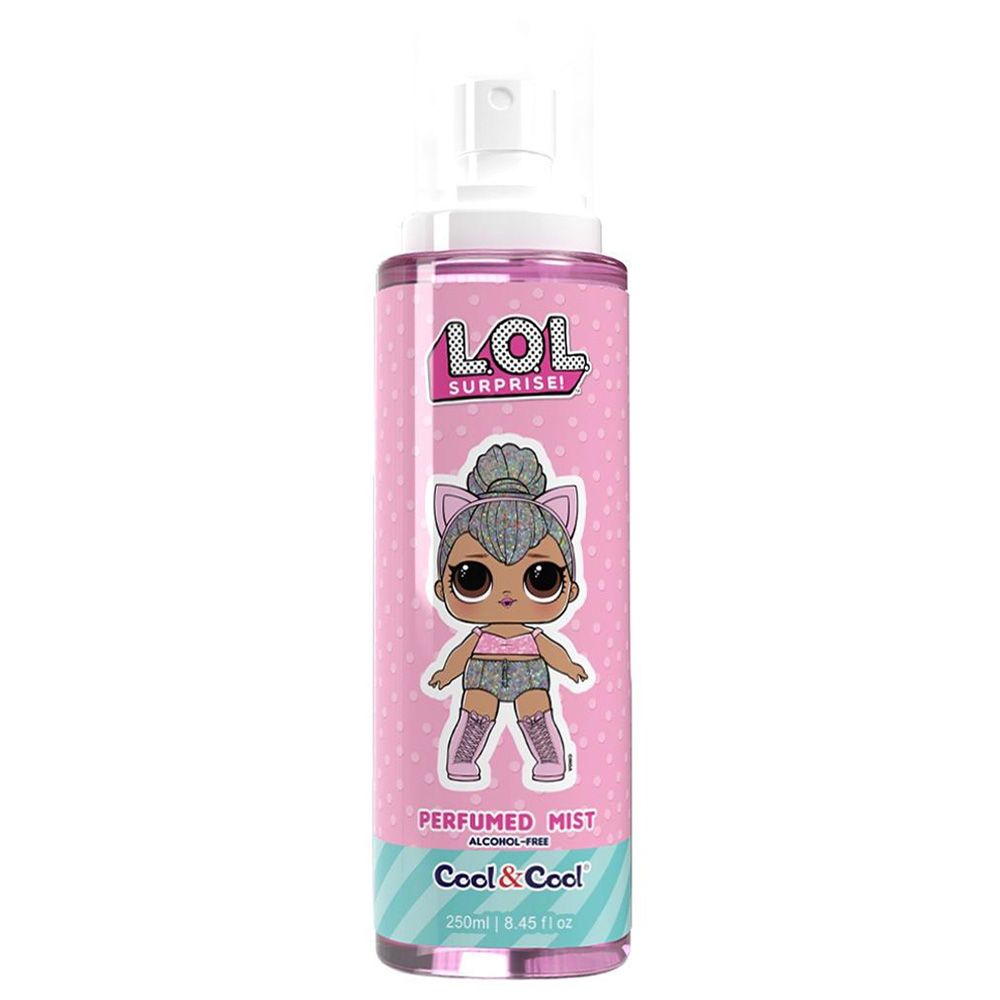 Cool & Cool - LOL Surprise Kitty Queen Alcohol Free Kids Perfumed Mist - 250ml