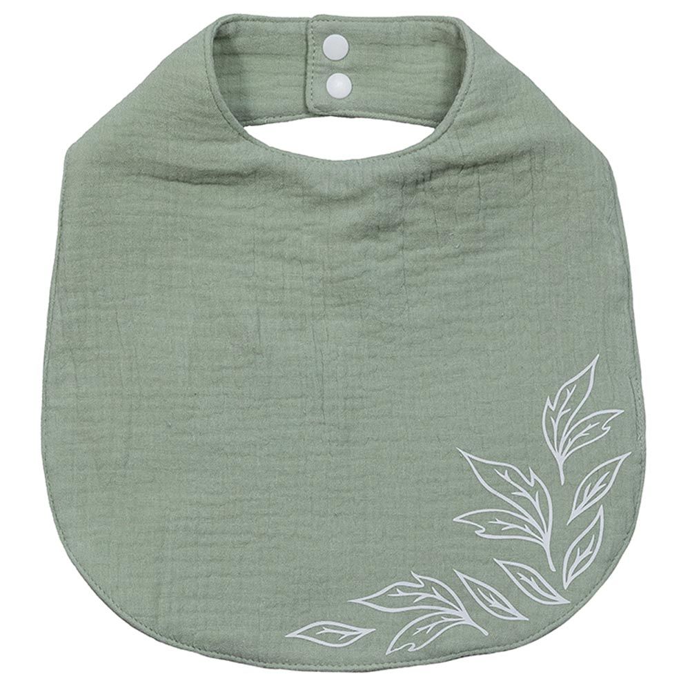 Pioen Baby - Petiole Waterproof Baby Bib - Green