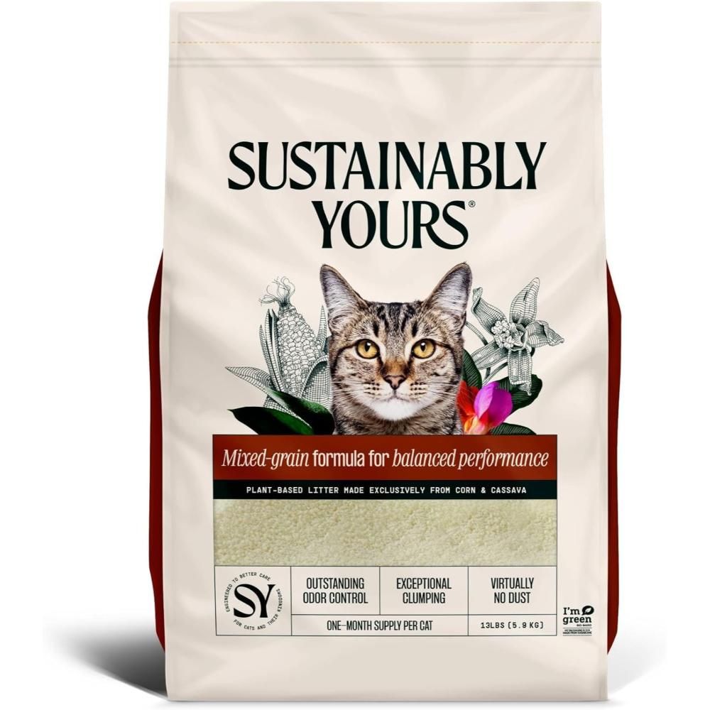 Sustainably Yours - Natural Cat Litter - 5.9Kg