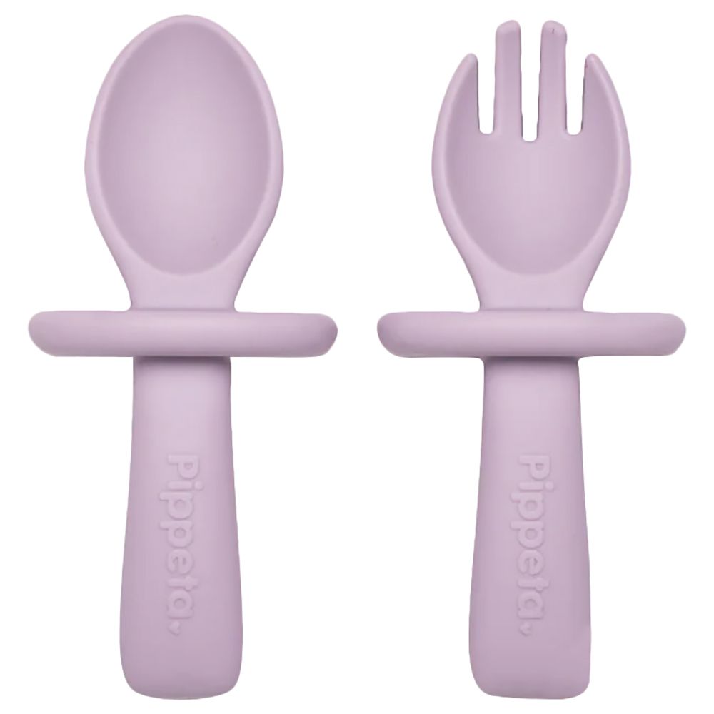 Pippeta - My 1st Spoon & Fork - Lilac