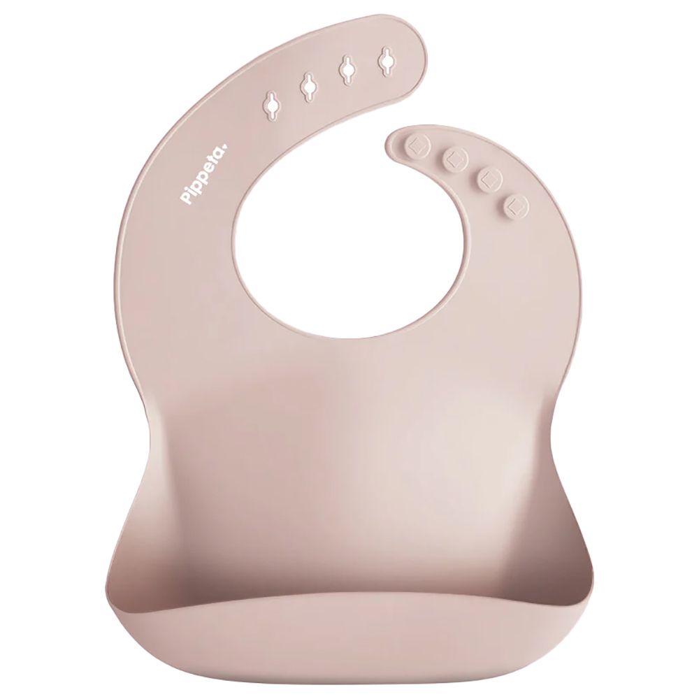 Pippeta - Silicone Bib - Ash Rose