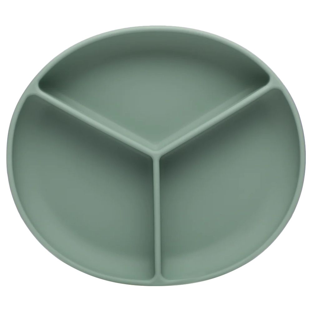 Pippeta - Silicone Suction Plate - Meadow Green