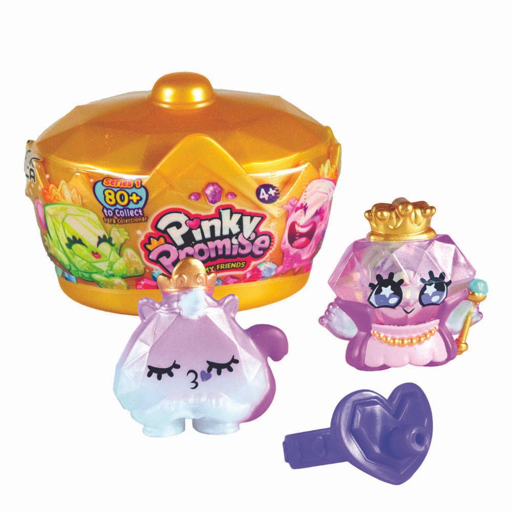 Pinky Promise - Gemmy Friends Surprise Crown Playset - Pack of 2