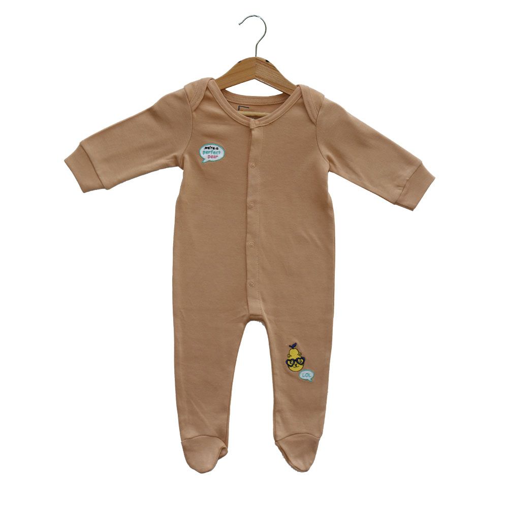 Prokids - Newborn Coverall Cotton Romper - Gold