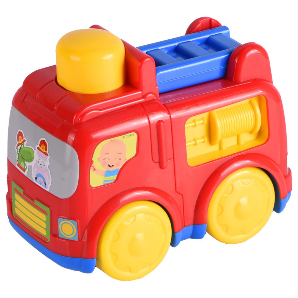 Hapee Capee - Press N Go Rescue Fire Engine