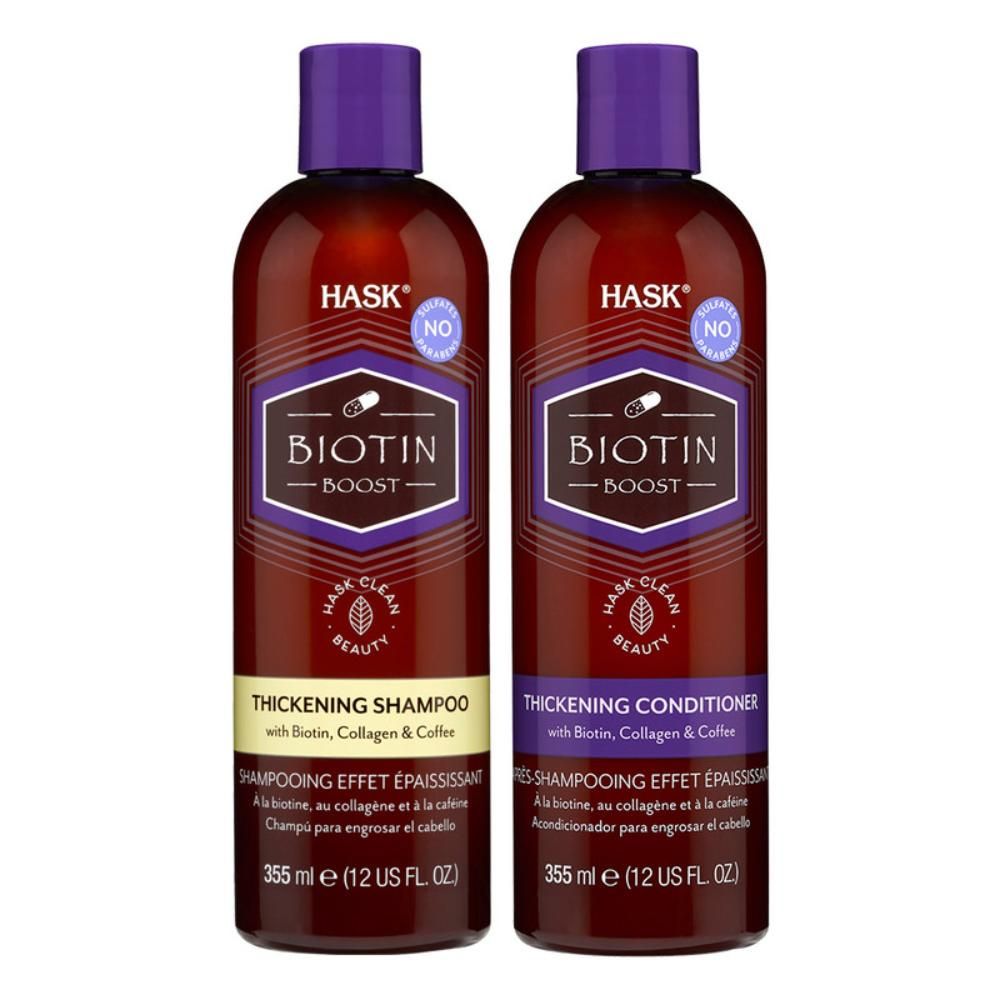 Hask - Biotin Boost Shampoo 355ml & Conditioner 355ml