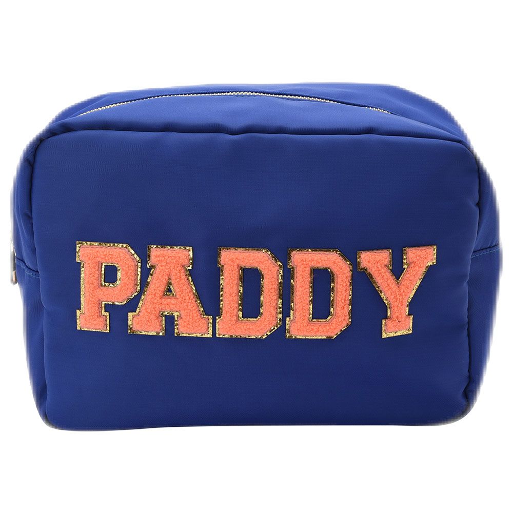 The Happy Tribe - Personalized Large Pouch - Royal Blue