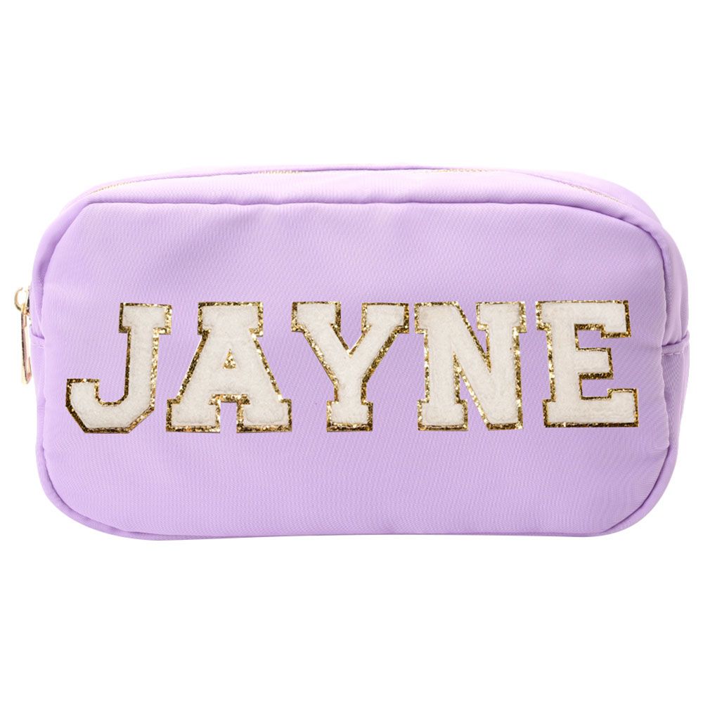 The Happy Tribe - Personalized Medium Pouch - Lilac