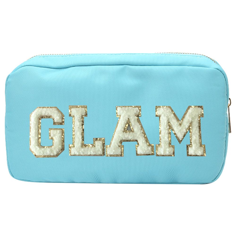 The Happy Tribe - Personalized Small Pouch - Turquoise 