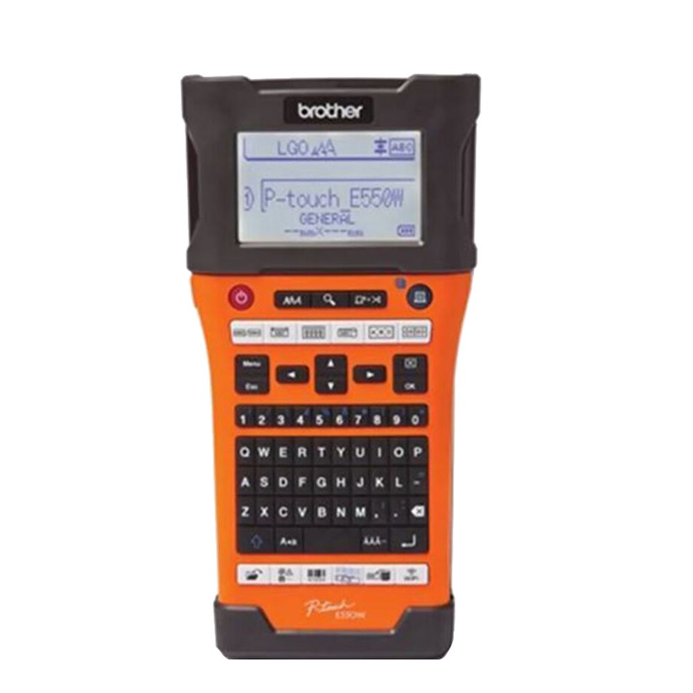 Brother - Industrial Label Printer PTE-550WVP - Orange