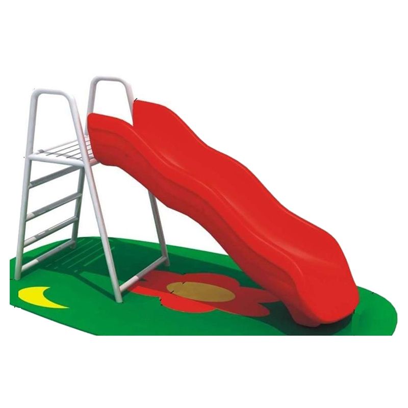 Megastar - Funmania Series Metal Play Slide For Kids - 150cm - Large - Red