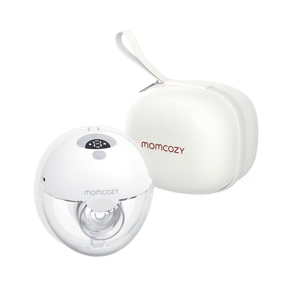 Momcozy - Electric Wearable Single Breast Pump M5 - White