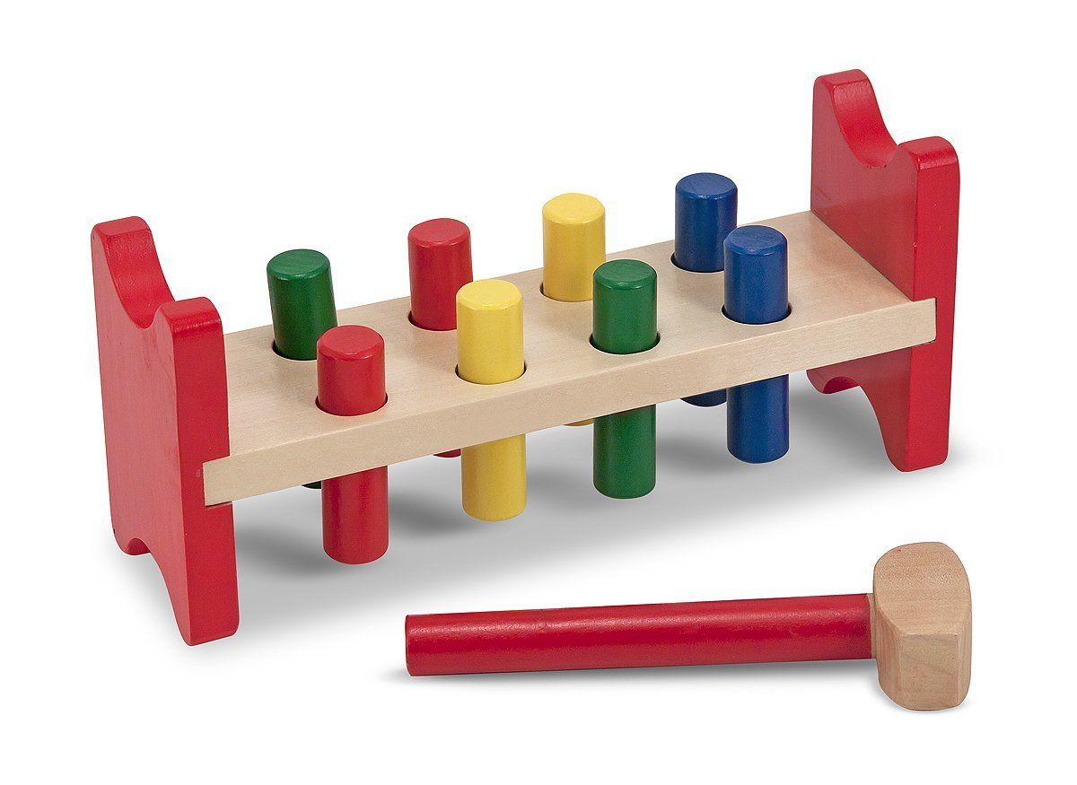 Melissa & Doug Pound-a-Peg Classic Toy