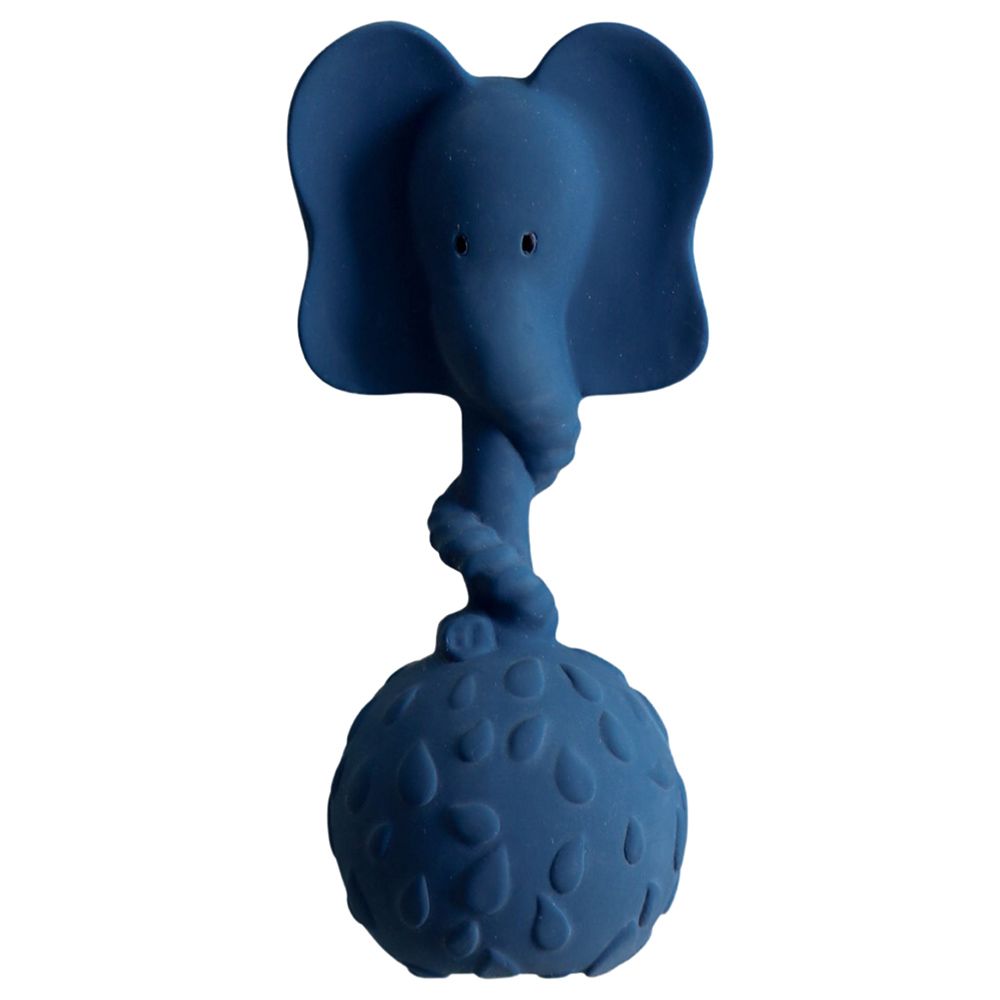 Natruba - Elephant Animal Rattle - Blue