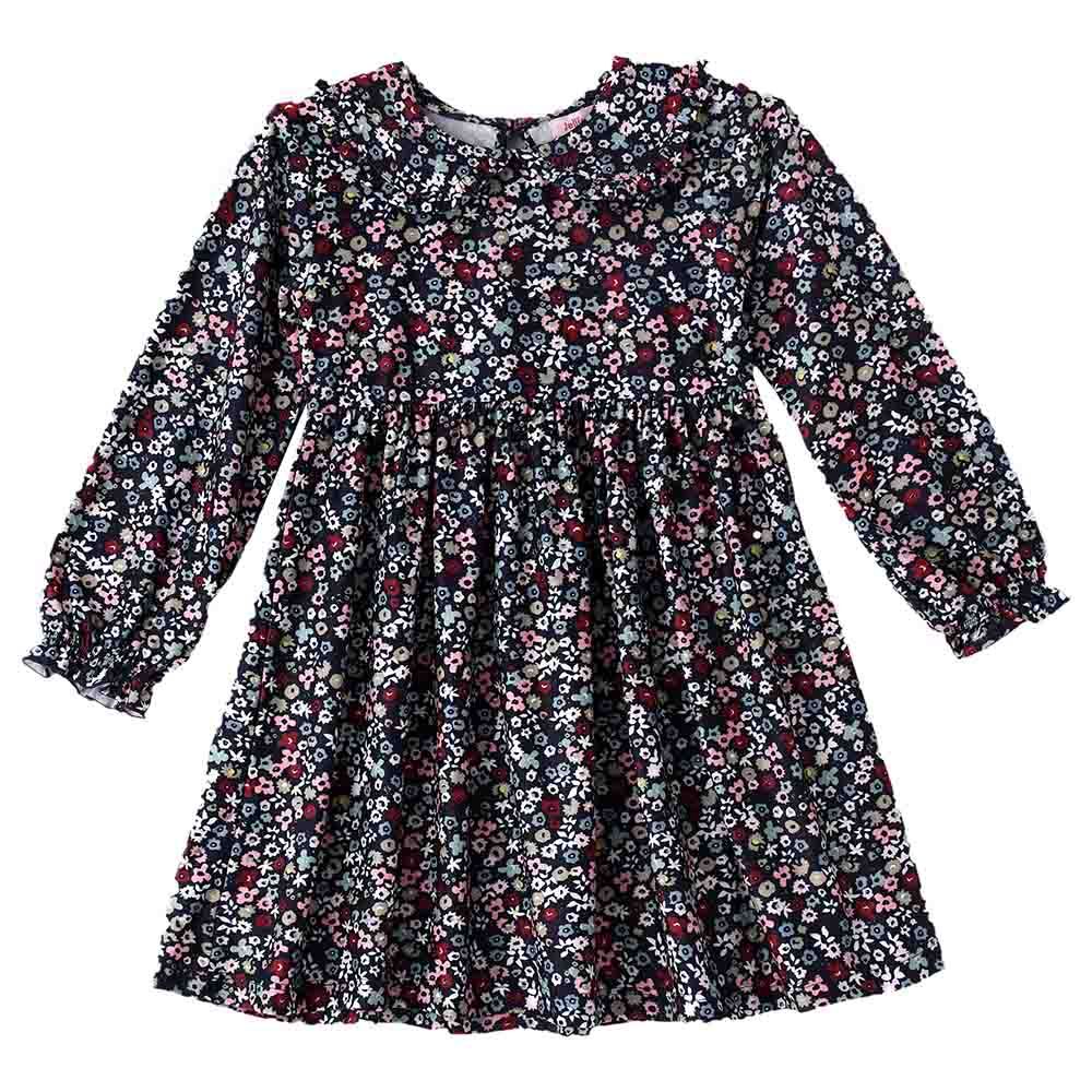 Jelliene - Floral Aop Knit Dress