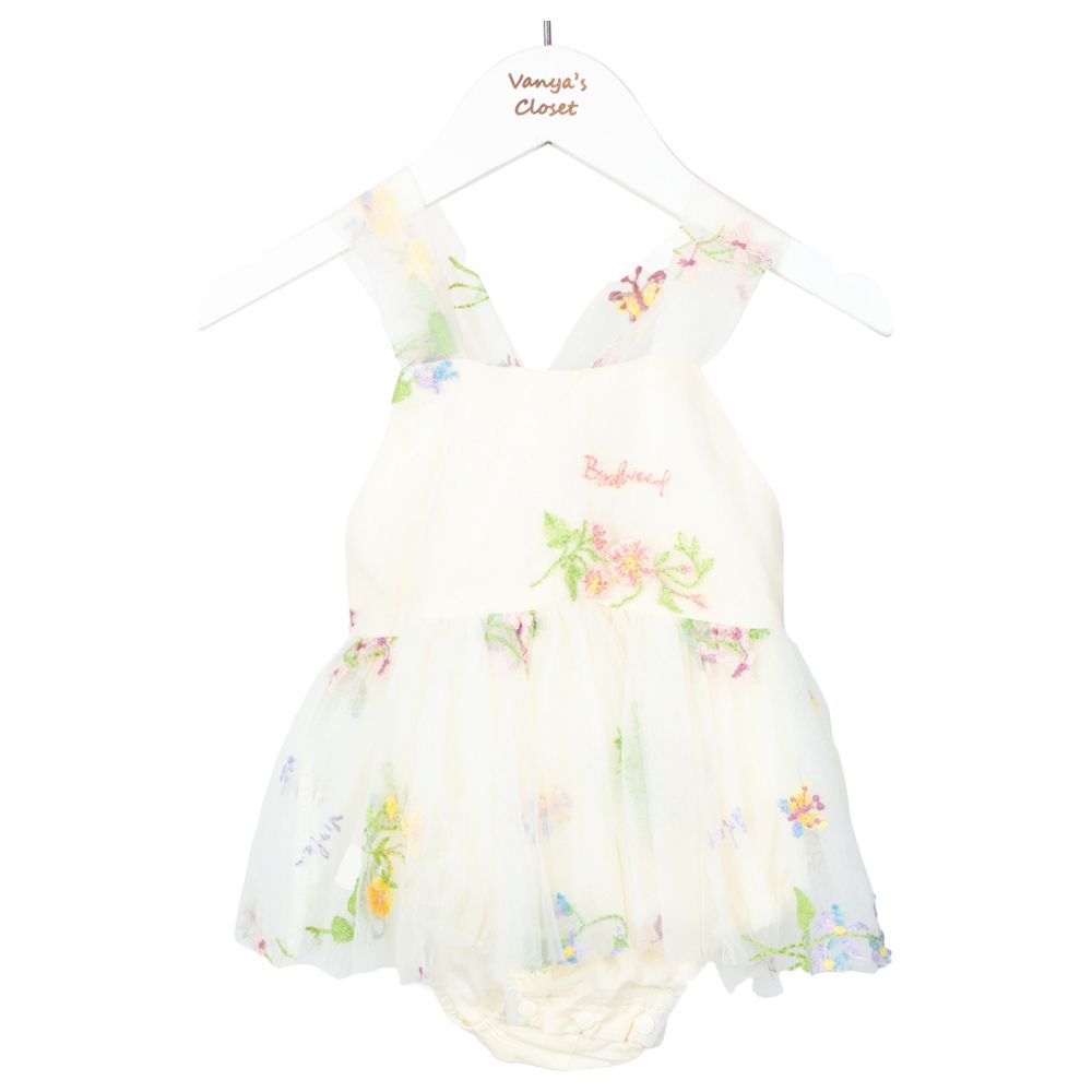 Vanya's Closet - Enchanted Garden Fairy Romper - Ivory