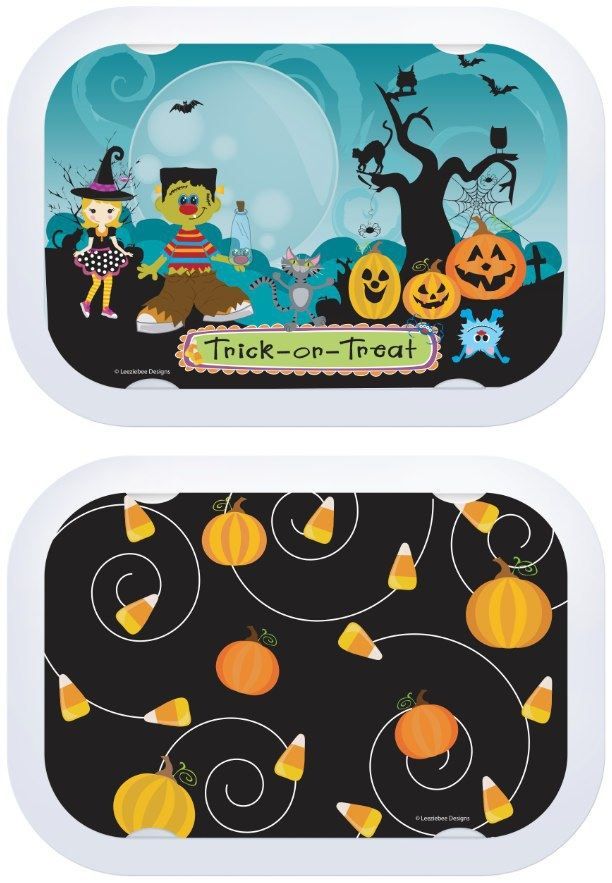 Yubo Trick or Treat Face Plate Set