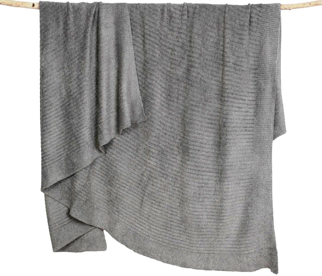 Barefoot Dreams® Bamboo Chic Lite™ Blanket - Pewter