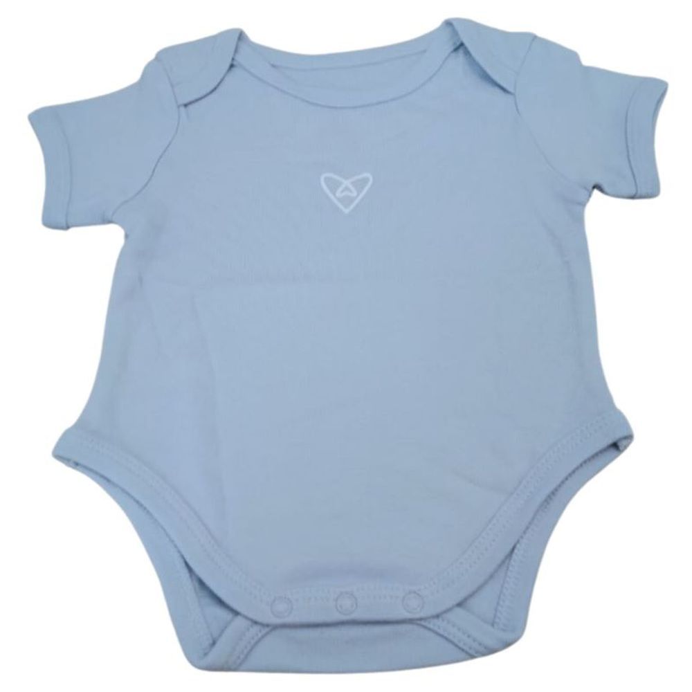 Forever Cute - Short Sleeves Bodysuit - Blue