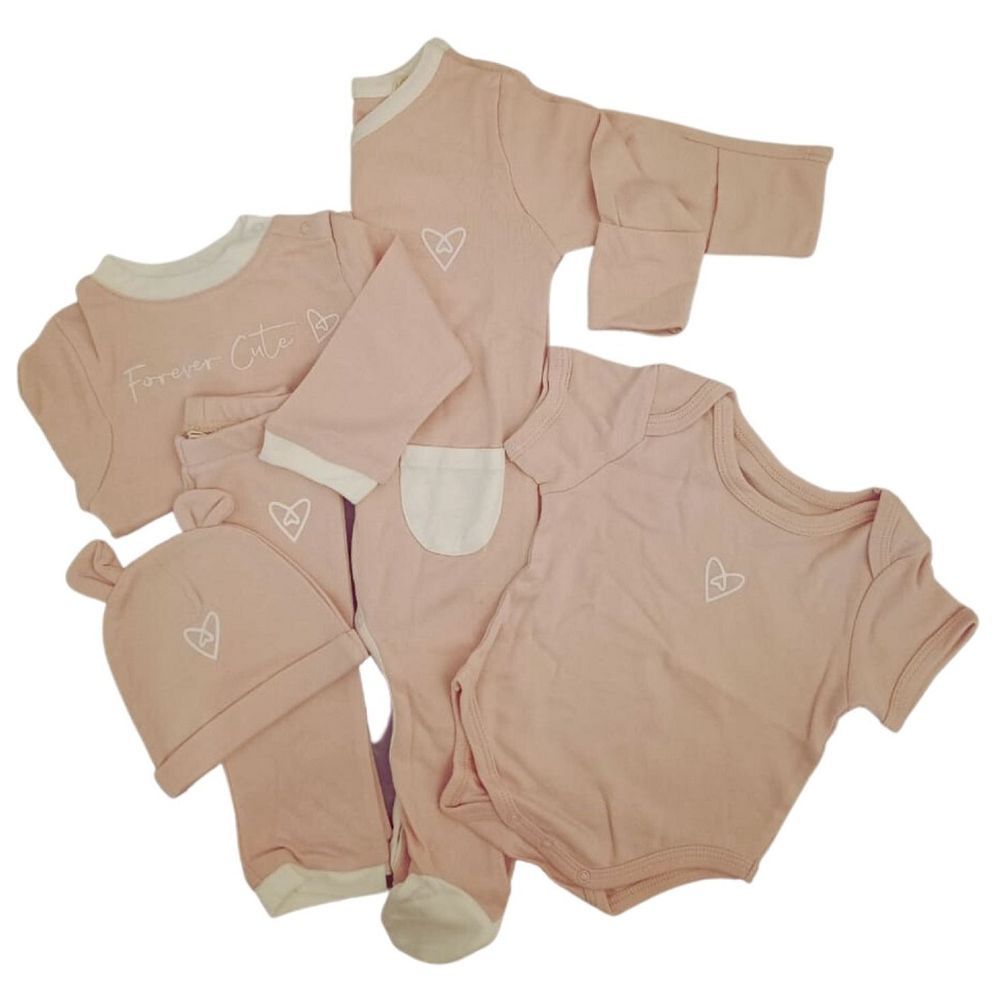 Forever Cute - 5pc-Set - Value Baby Gift Set - Pink