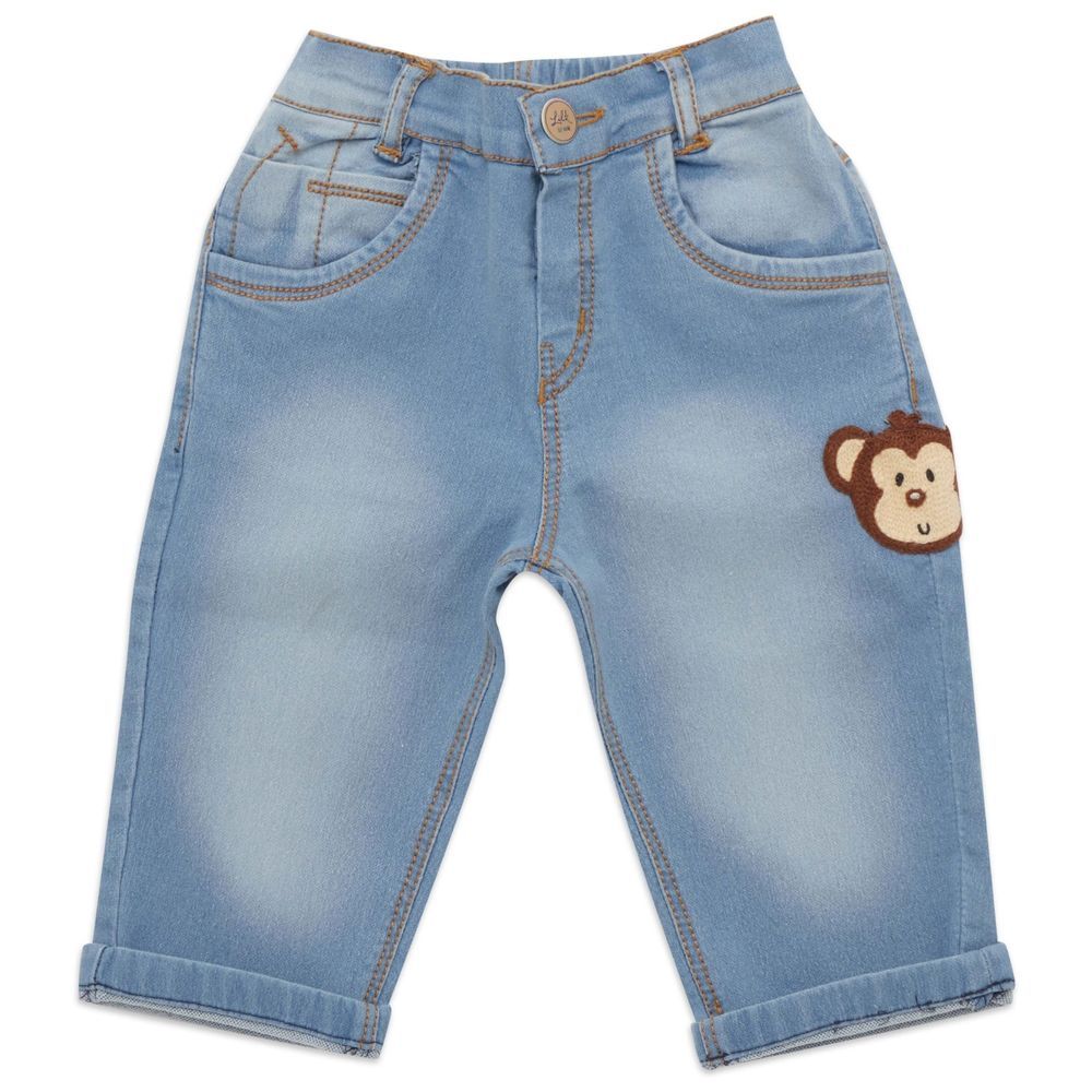 Little Kangaroos - Baby Boy Jeans - Light Blue