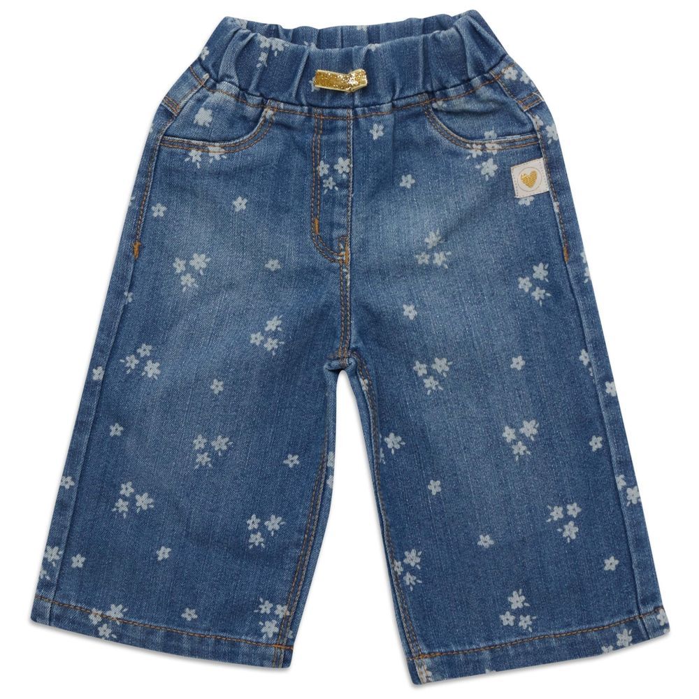 Little Kangaroos - Baby Girl Denim Jeans - Light Blue