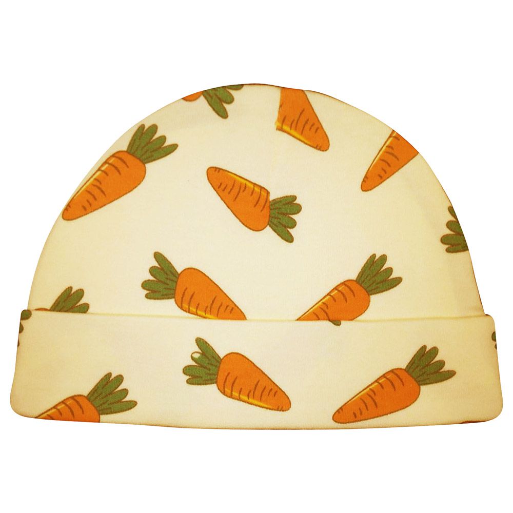 Smart Baby - Baby Boy Printed Cap - Orange