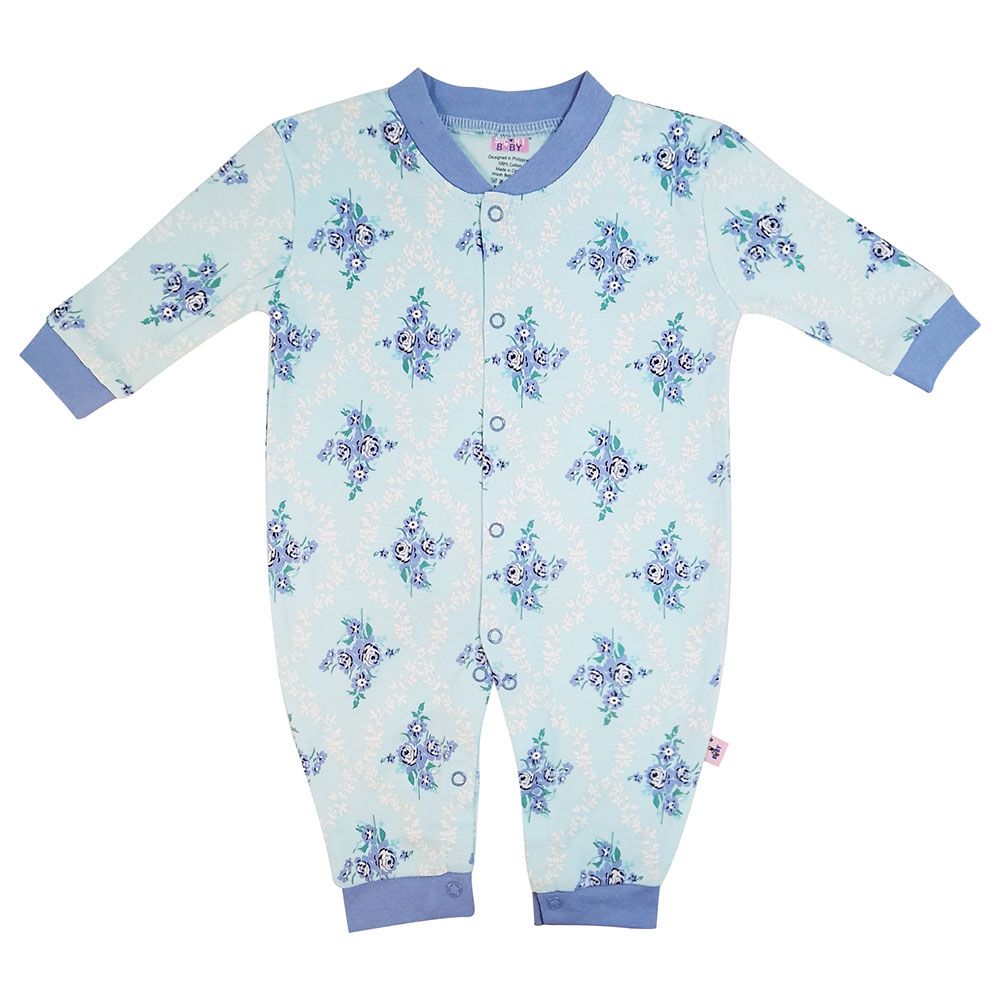 Smart Baby - Baby Girl Sleepsuit - Blue