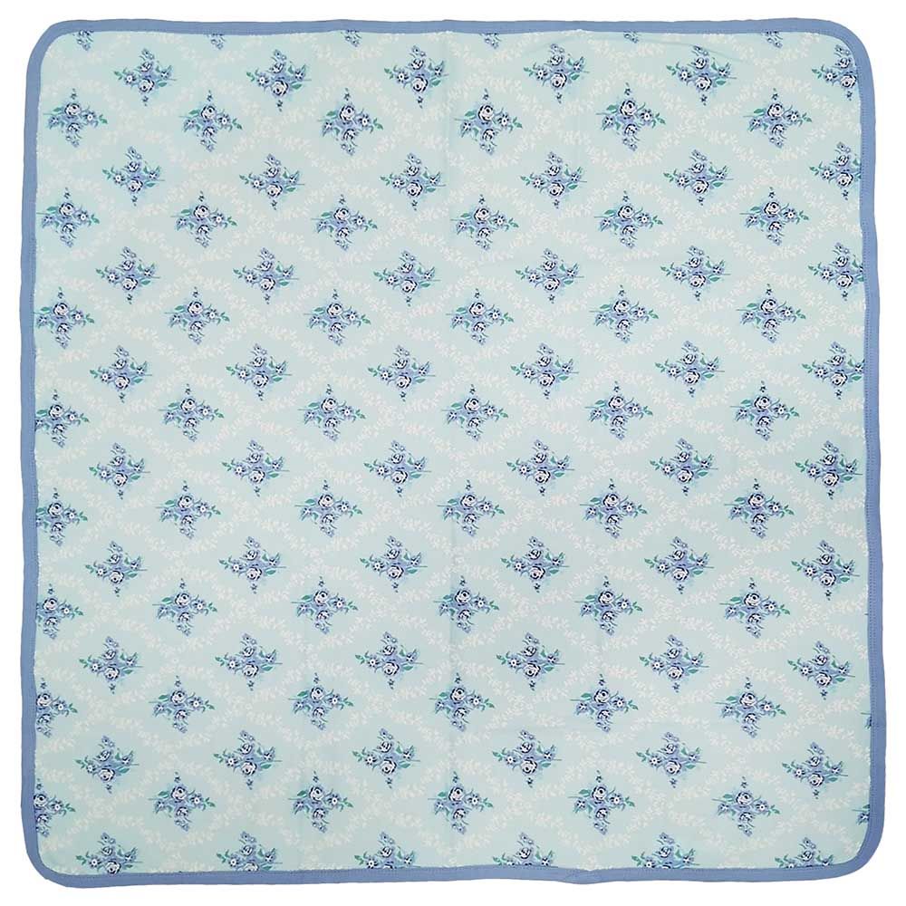 Smart Baby - Baby Girl Hooded Blanket - Aqua Blue