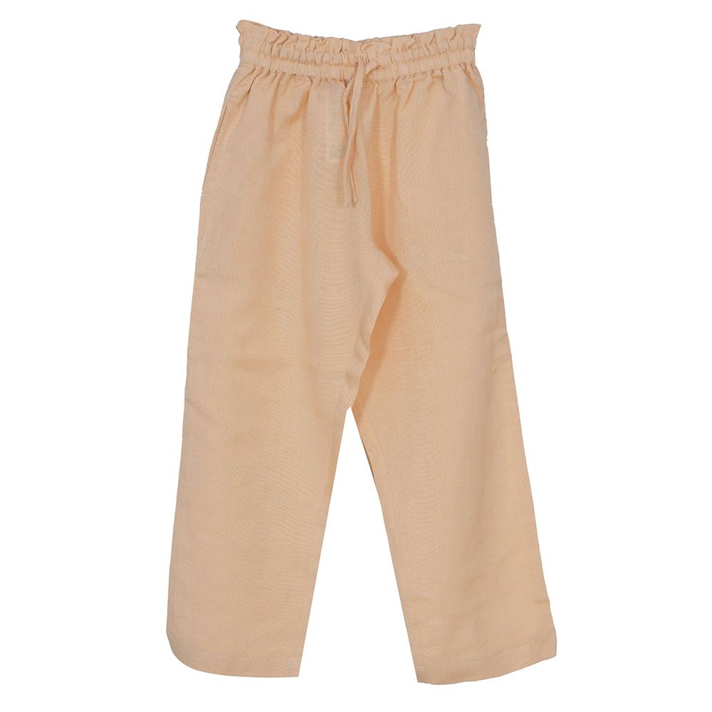 Nexgen Girls - Girl's Fully Elasticated Plain Pants - Peach