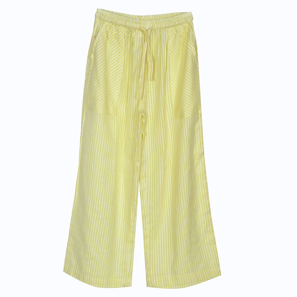 Nexgen Girls - Girl's Fully Elasticated Plain Pants - Lemon