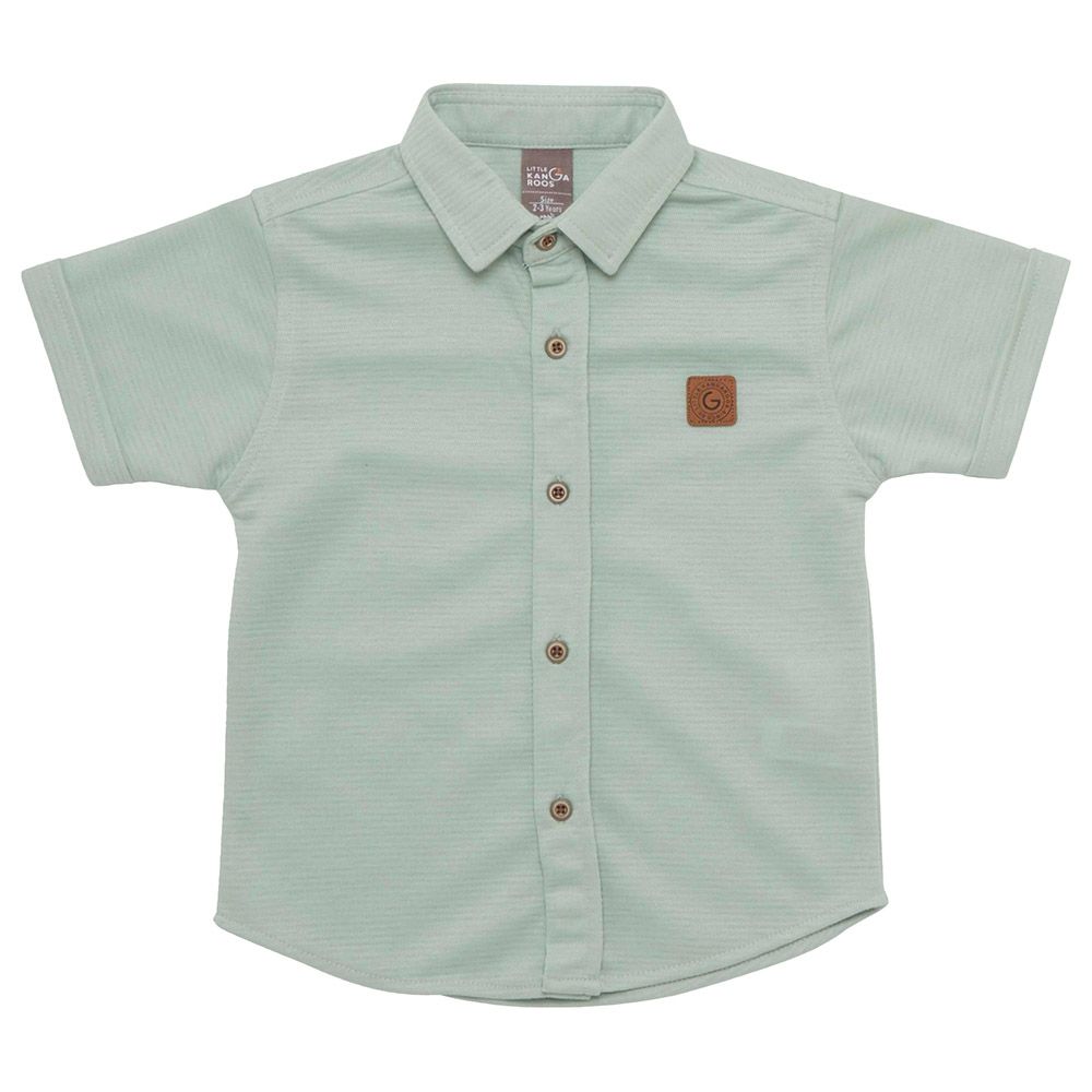 Little Kangaroos - Boy Half Sleeve Shirt - Pista