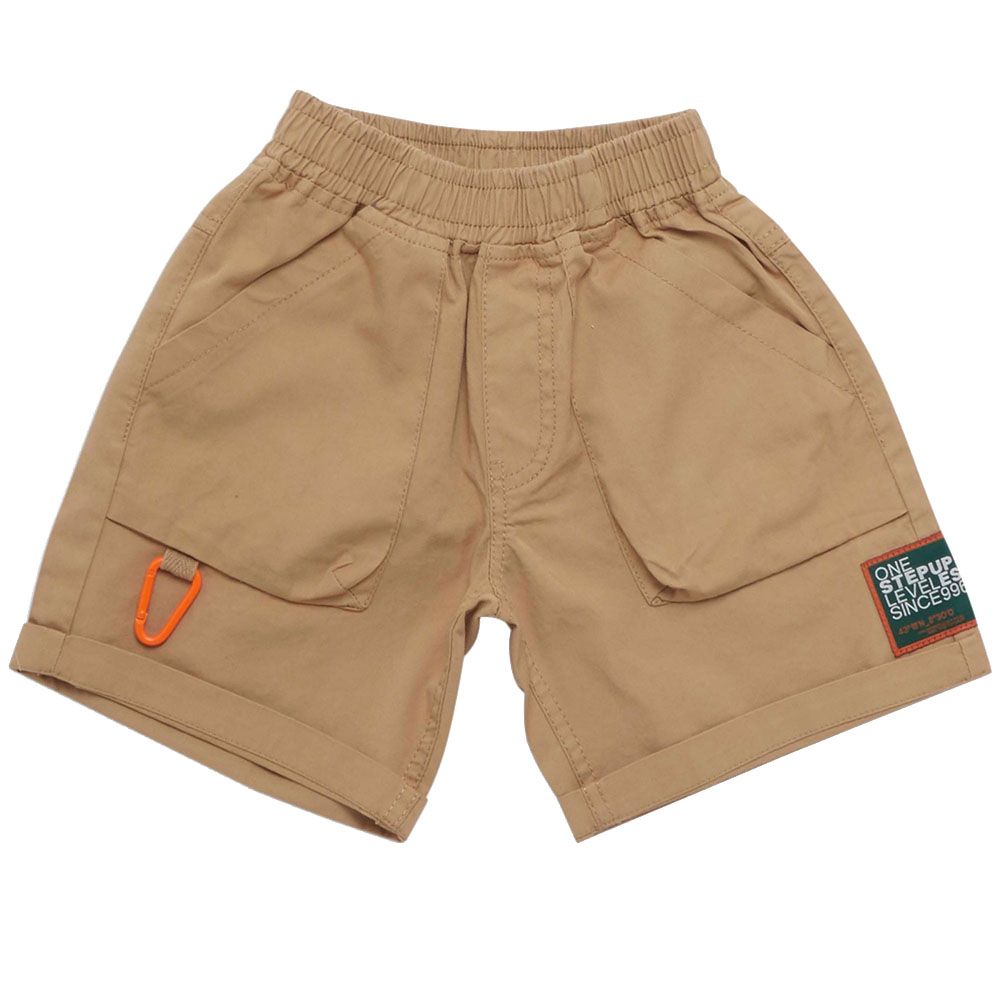 Little Kangaroos - Boy Semi Elasticated Woven Bermuda Shorts - Fawn