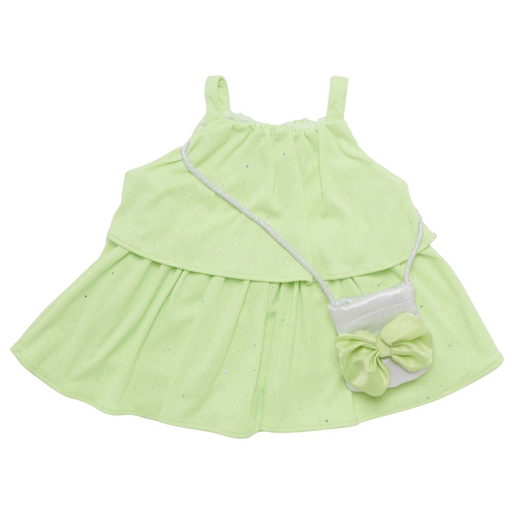 Little Kangaroos - 2pc-Set - Girl Sleeveless Top w/ Bag - Mint