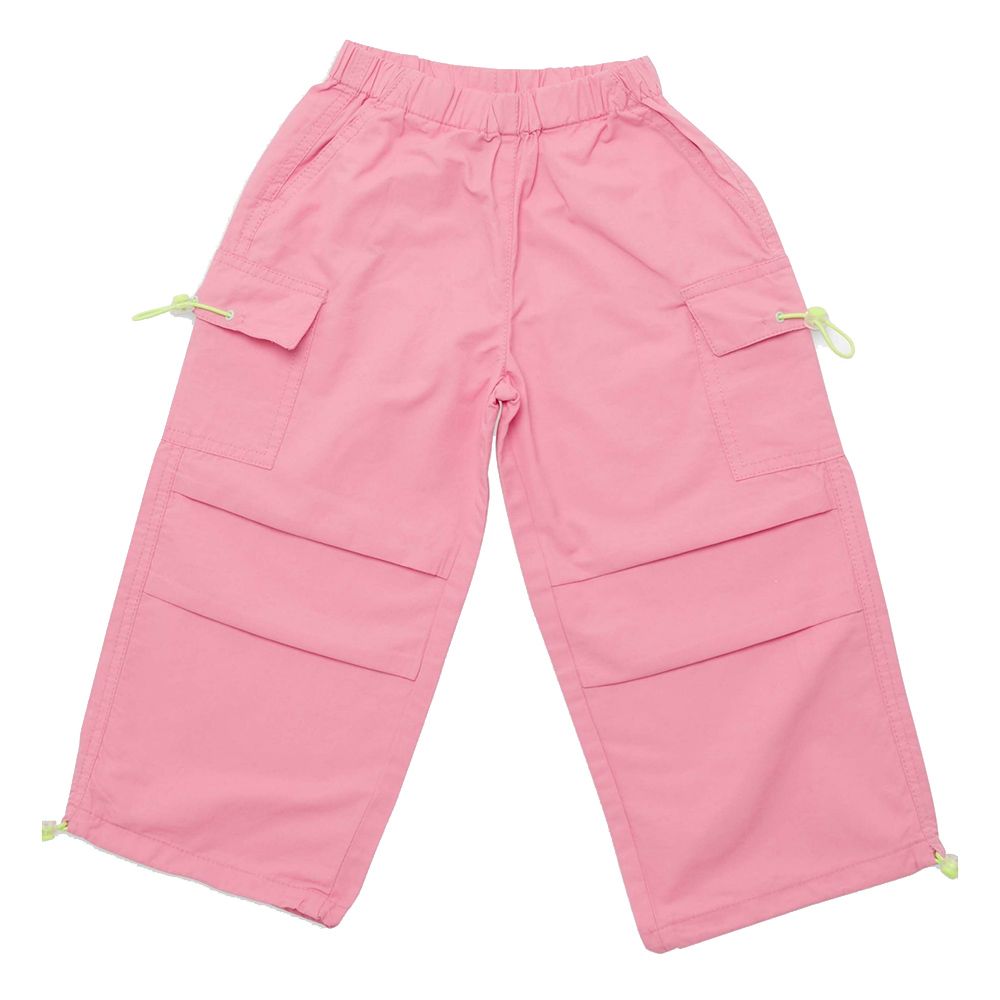 Little Kangaroos - Girl Full Elastic Parachute Pants - Ballet Pink