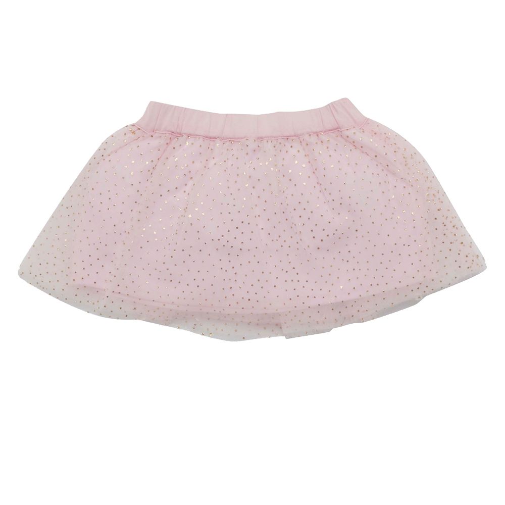 Little Kangaroos - Baby Girl Full Elastic Skirt - Pink