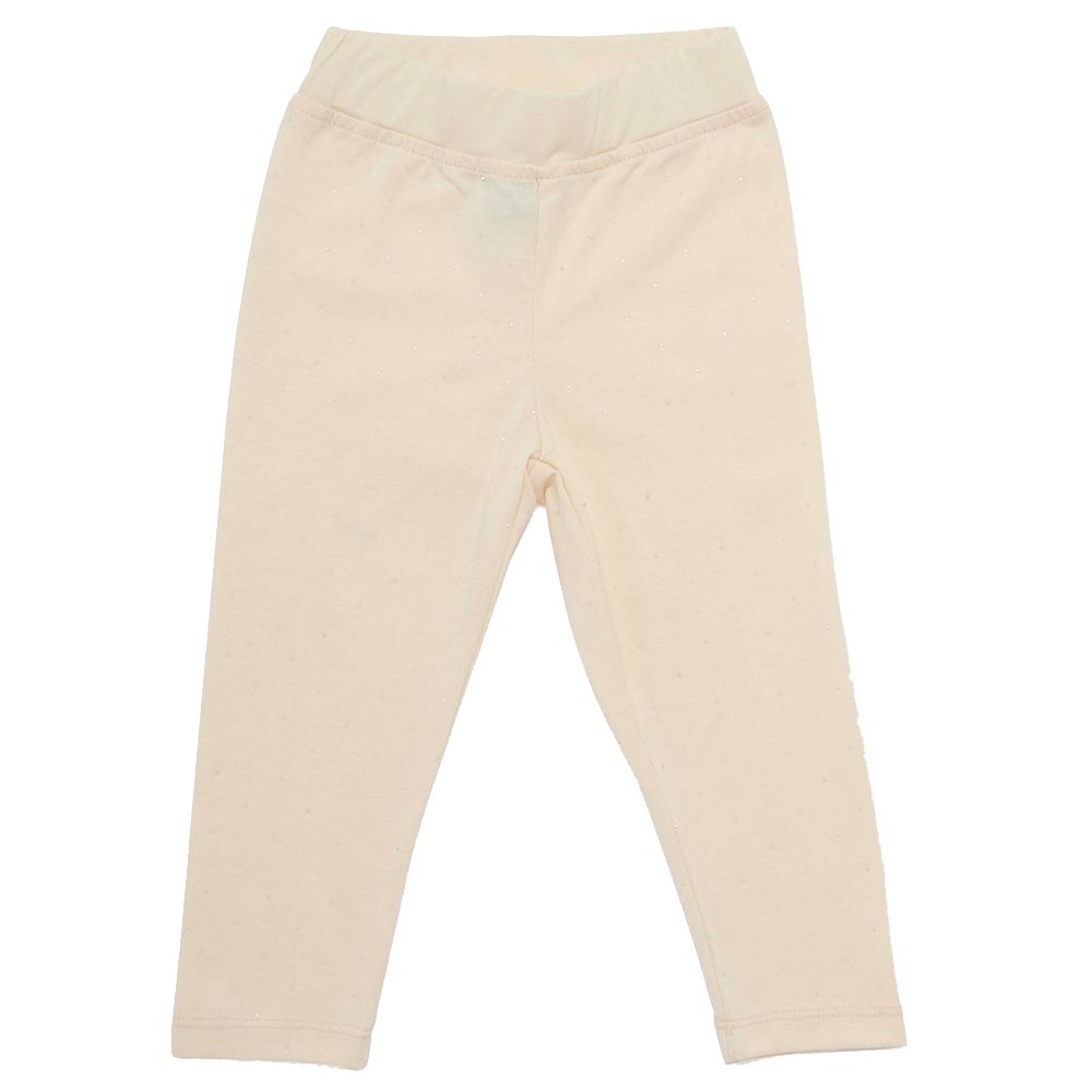 Little Kangaroos - Girl Solid Leggings - Butter