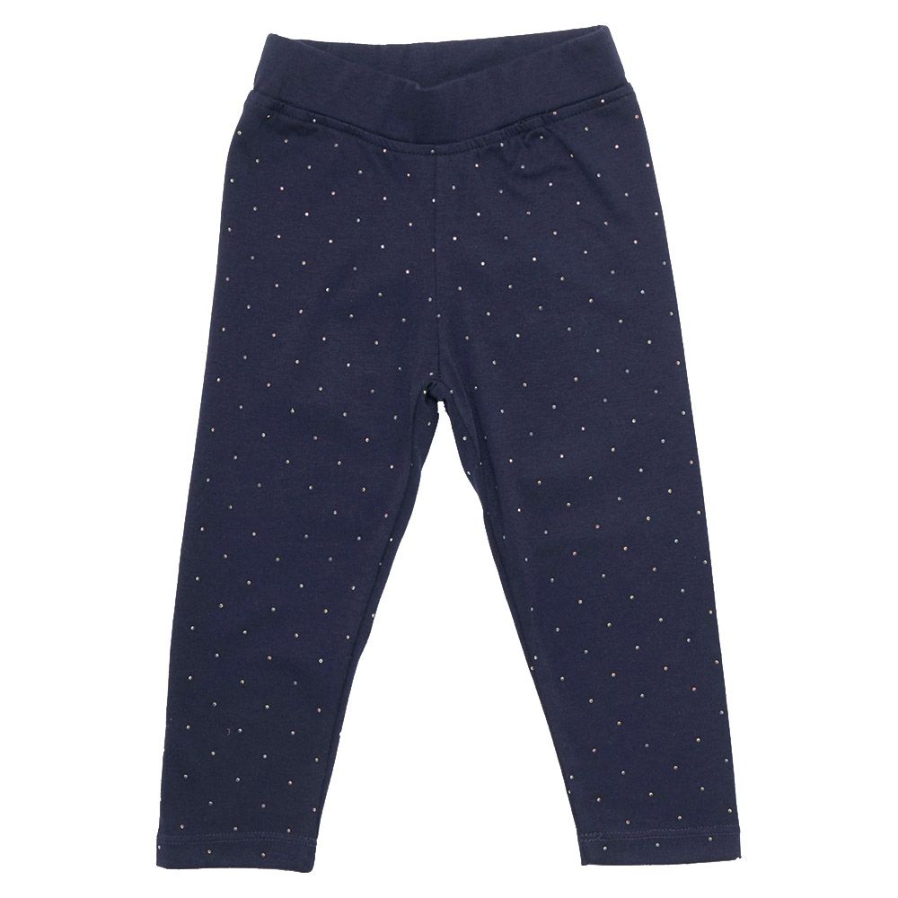 Little Kangaroos - Girl Solid Leggings - Navy