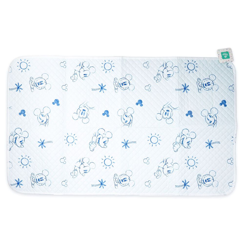 Disney - Baby Boy Disney Character Print Changing Mat - Blue/White