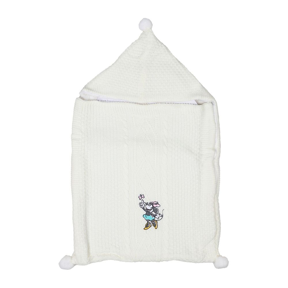 Disney - Baby Girl Acrylic Swaddle - White