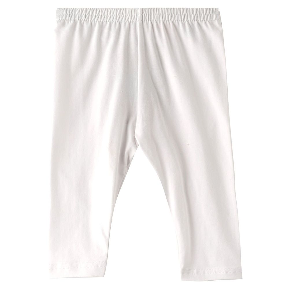 Nexgen Girls - Basic Capri Leggings - White