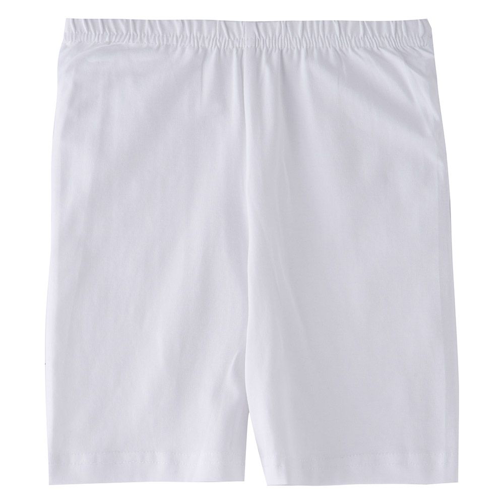 Nexgen Girls - Basic Cycling Shorts - White