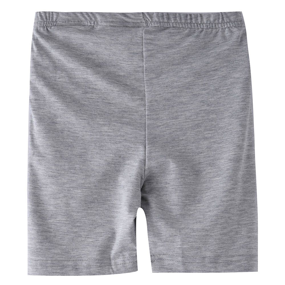 Nexgen Girls - Basic Cycling Shorts - Grey Melange